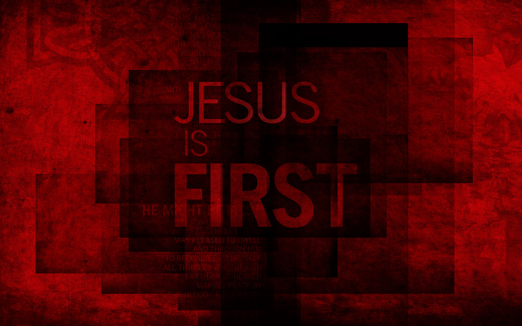 Jesus is First | Wallpaper #1 | Wawasee Bible
