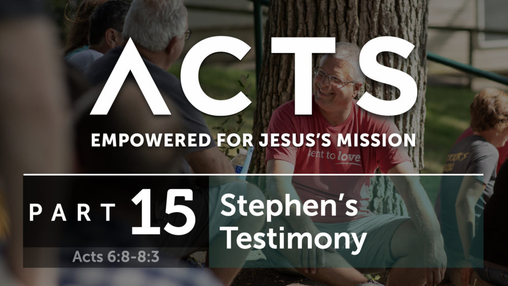 Stephen's Testimony Image